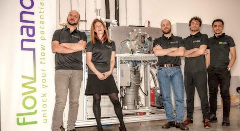 Flow-nano: 1 milione di euro di raccolta per la tecnologia di deposizione delle nanoparticelle di carbonio
