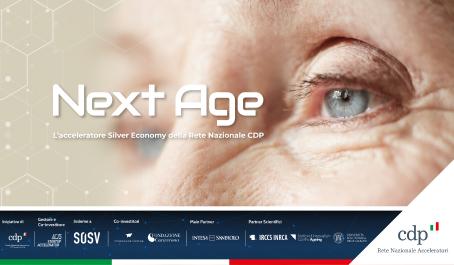 Per il terzo anno NEXT AGE accelera l'innovazione nella Silver Economy