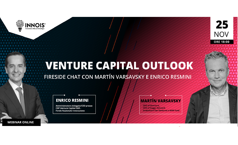Ultimo appuntamento con gli #Innoistalk: una fireside chat con Enrico Resmini e Martin Varsavsky sul futuro dell’innovazione